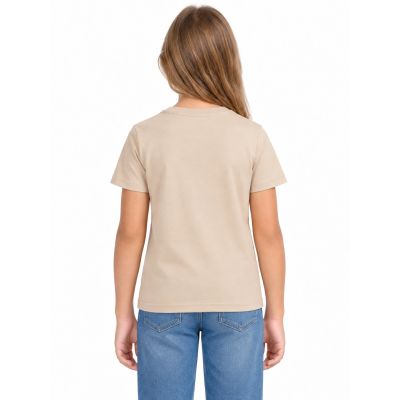 5. Girls' cotton T-shirt 4F 4FJWAW26TTSHF3528-83S