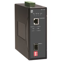 LevelOne IEC-2000 - 10Base-T - 100Base-TX - 1000Base-TX - 1000Base-LX - 1000Base-SX - IEEE 802.3 - IEEE 802.3ab - IEEE 802.3u - IEEE 802.3x - IEEE 802.3z - Gigabit Ethernet - Full - Half - Wired