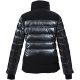 2. Women’s black quilted ski jacket by Killtec with a detachable hood and zip fastening