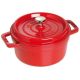 Round cast-iron pot STAUB La Cocotte 40509-814-0 – 1.7 l, red