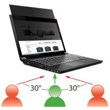 Mobilis 016233 Screen Filter for 39.6 cm (15.6") Laptop Frameless Privacy Filter for Display