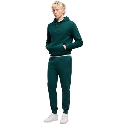 5. Puma ESS Small No. 1 Logo Hoodie Green 692914 70