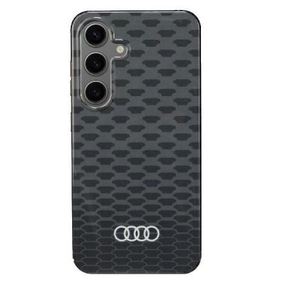 Audi IML Stitching Pattern MagSafe Case S24 S921 black/black hardcase AU-IMLMS24-Q5/D3-BK