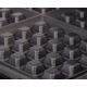 6. Adler AD 3036 4-Waffle Maker 1500 W Black, Gray