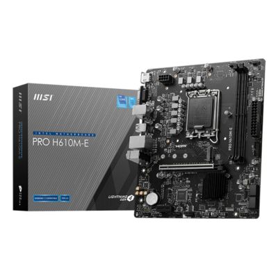 MSI PRO H610M-E motherboard