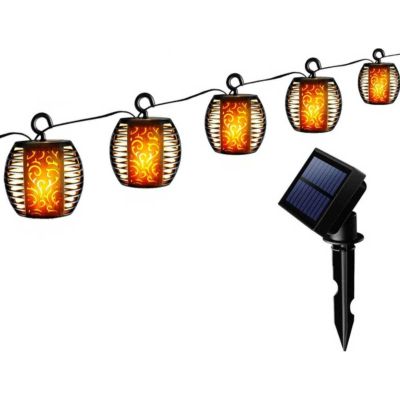 18. SOLAR LAMP FIREBALLS 7CM 5PCS