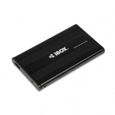 IBOX HD-01 EXTERNAL 2.5" USB 2.0 IEU2F01 housing (2.5"; USB 2.0; Aluminum; black)