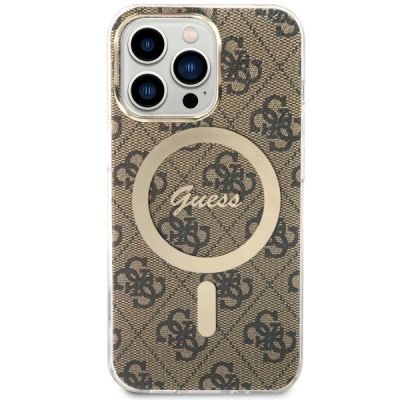 2. Guess GUHMP13LH4STW iPhone 13 Pro / 13 6.1" brown/brown hardcase 4G MagSafe