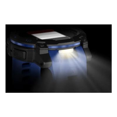 37. GARMIN Instinct 3 AMOLED 45mm Black/Bolt Blue smartwatch