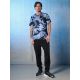 Men's regular printed T-shirt 4F 4FRSS26TTSHM3656-90A