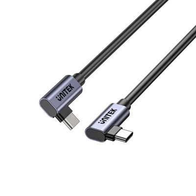 3. UNITEK USB-C CABLE ANGLED 90°/90° PD 100W M/M 0.5M