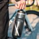 2. Rockbros Thermal Bike Bottle 620 ml BPA Free - Gradient Black