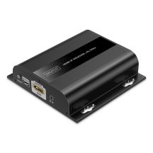 HDMI 4K/60Hz receiver, cat.6 extender over IP 120m/200m