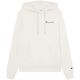 2. Champion Women's Hooded Sweatshirt Cream 118403 WW056