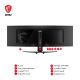 6. MSI MPG 491CQPDE QD-OLED Computer Monitor 124.5 cm (49") 5120 x 1440 px DQHD Black
