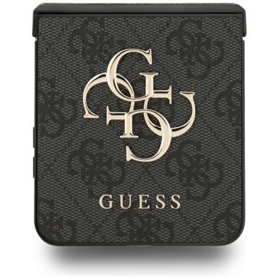 5. Guess Big 4G Logo Classic Logo Case for Samsung Galaxy Z Flip 7 - Black