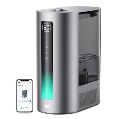 2. Dreo HM713S air humidifier 6 l Silver 280 W