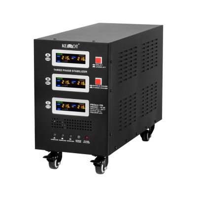 Automatic three-phase voltage regulator KEMOT PROavr-10k