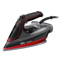 Braun TexStyle 5 SI 5057 RD Steam Iron Ceramic Plate 2700 W Black, Red