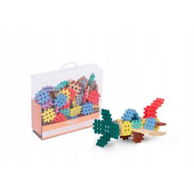 4. Marioinex Mini Waffle building blocks, 140 pieces, pastel