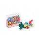 4. Marioinex Mini Waffle building blocks, 140 pieces, pastel
