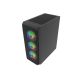12. FURY COMPUTER CASE FURY SHOBO SH4F RGB MIDI WITH WINDOW BLACK