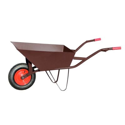 2. Construction wheelbarrow 85L/1.5mm brown