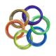 2. 3Doodler FLOW-TRIFILLS 3D Printing Materials Polylactic Acid (PLA) Black, Blue, Copper, Gold, Green, Purple, Red 260 g