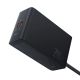 6. Baseus Digital GaN 3xUSB-C 1xUSB-A 240W Wall Charger with Power Cable - Black