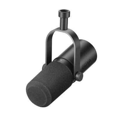 2. BOYA CastMic P60D Studio Microphone Stand Wired USB XLR - Black