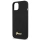 5. Guess GUHMP13MLSLMGBK iPhone 13 6.1" black/black hardcase Silicone Script Gold Logo Magsafe