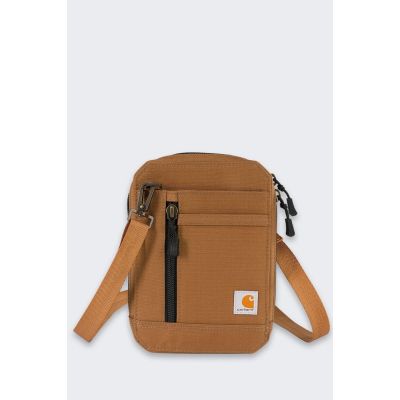 Carhartt Nylon Duck Crossbody Wallet - carhartt brown