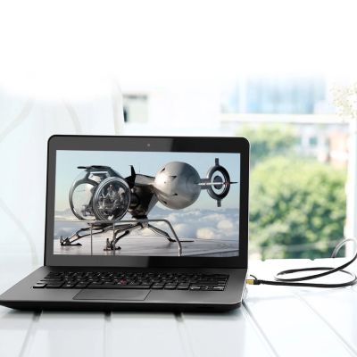 7. Ugreen Cable Ethernet patch cord RJ45 Cat 7 STP LAN 10Gbps 2m black (11269)