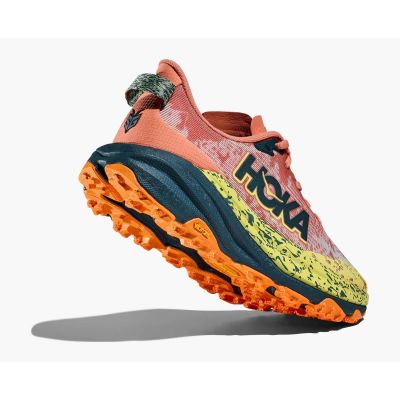 3. HOKA Speedgoat 6 Feldspar/Blue Twilight Women's Running Shoes (1147811-FDS)