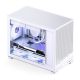 28. Jonsbo D32 STD PC Case, White, Mini Case, mATX, Tempered Glass – White