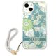 9. Guess GUHCP13SHFLSN iPhone 13 mini 5.4" green/green hardcase Flower Strap