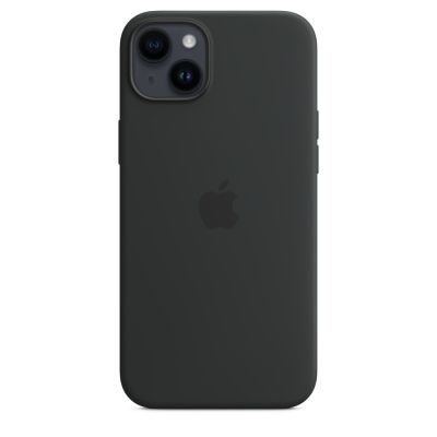3. Apple Silicone Case with MagSafe Midnight Black, for iPhone 14 Plus