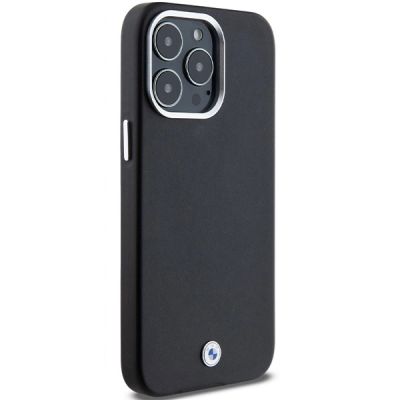 4. BMW Signature Wrapped Metal MagSafe case for iPhone 15 Pro Max - black