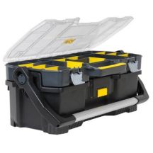 Stanley 1-97-514 Tool Box Black, Clear