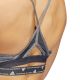 7. adidas Aeroreact Training Light-Support 3-Stripes Bra W HC7870 sports bra