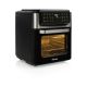 6. Tristar Heißluft-Ofen Kontrollleuchte Timerfunktion 12 l Single Autonomous 1800 W Hot Air Fryer Black, Stainless Steel