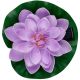3. SOLAR LAMP WATER LILY 18CM VIOLET