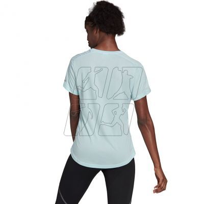 6. T-shirt adidas Run It Tee W H31028