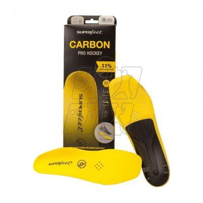 4. Superfeet Carbon Pro Hockey Insoles FL480806C-37