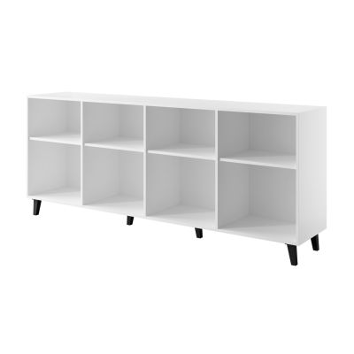 2. BARI chest of drawers 200x42x82 white matt