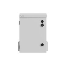 WALL-HUNG RACK CABINET 10" HERMETIC IP55 WALL/POLE MOUNTING 340X250X500 GRAY LANBERG (ASSEMBLED)