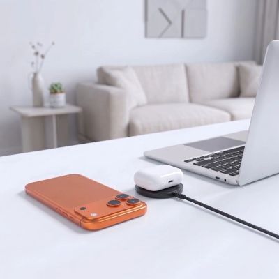 7. Tech-Protect A54 MagSafe 25W QI2.2 Wireless Charger - Black