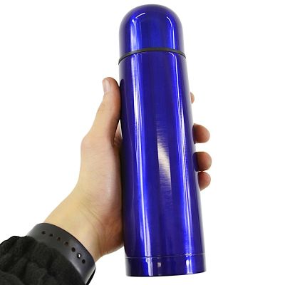 5. 500 ML THERMAL FLASK BLUE STAMINA