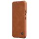 4. Nillkin Qin Leather Pro Case Case for Samsung Galaxy S22+ (S22 Plus) Camera Protector Holster Cover Flip Case Brown