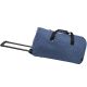 4. TROLLEY TRAVEL BAG T5537-2 NAVY BLUE SEMI LINE